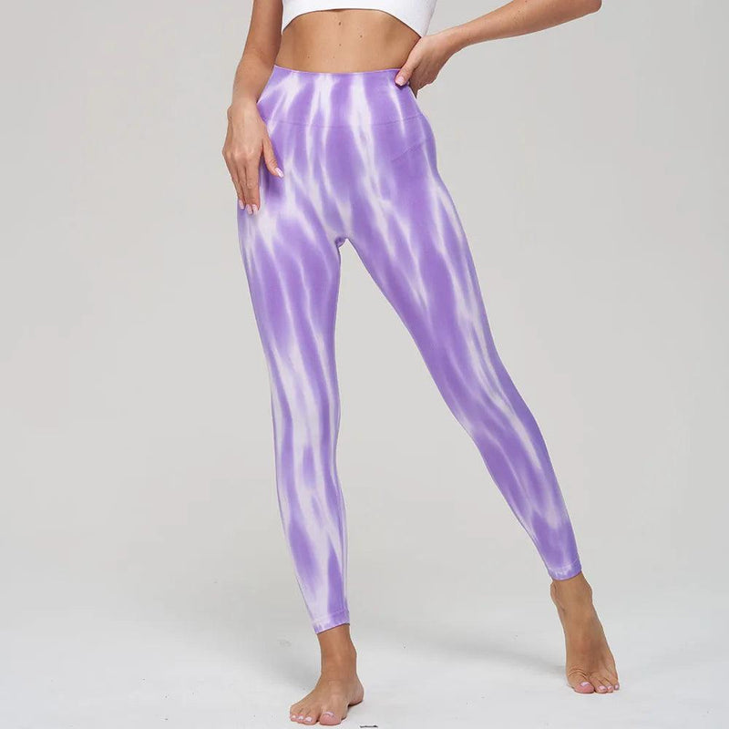 Calça legging 3D gradiente